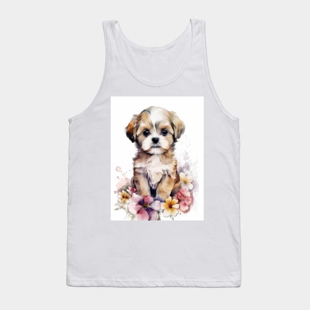 Cute puppy Tank Top by TheMadSwede